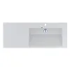 Умывальник Fancy Marble Peggy 1250R, белый (3613401)- Фото 2